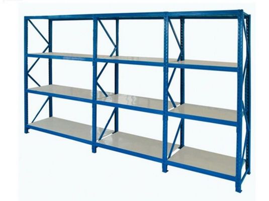 کیفیت  Warehouse Steel Medium Duty Storage Rack With Upright Fram And Beams OEM Service کارخانه