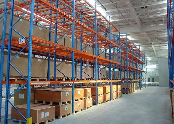 قفسه های پالت صنعتی سنگین چند طبقه، سیستم های قفسه های ذخیره سازی فولادی سرد