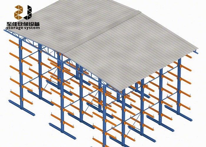 فولاد Q235 Cantilever Pallet Racking ضد خوردگی Cantilever Rack Arm ODM OEM