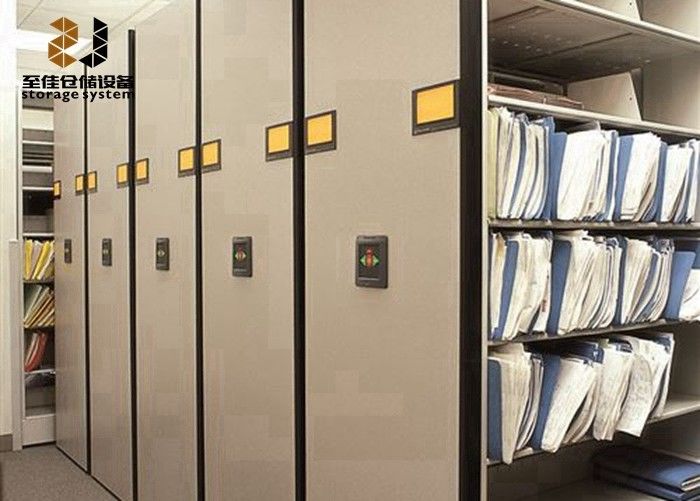0.8 - 2.5 میلی متر کابینت های فایل های متحرک سیستم قفسه ای سیستم ذخیره سازی ضخامت بالا