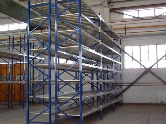 قفسه های ذخیره سازی چند سطح متوسط 1000 کیلوگرم/پالت سیستم های قفسه های پالت انبار
