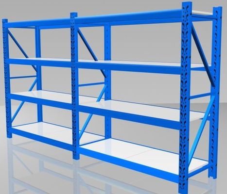 Light Duty Height-Adjustable Storage Rack (90-190kg/Level) 4-Tier for Craft Studio Material & Tool Storage