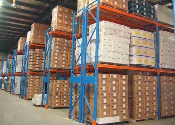 قفسه های ذخیره سازی فولادی صنعتی انتخاب شده معمولی کار سنگین 3000kg دوام