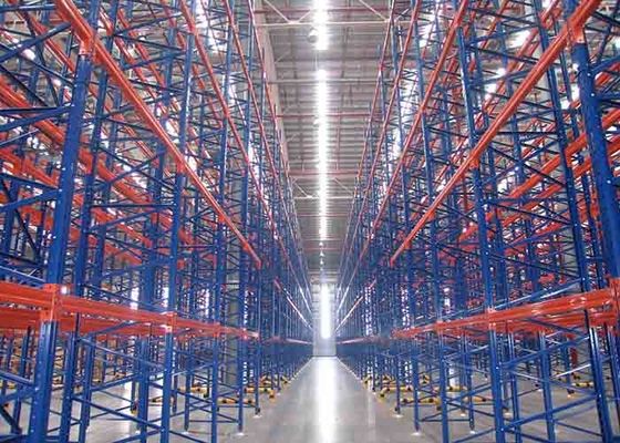 قفسه های ذخیره سازی فولادی صنعتی انتخاب شده معمولی کار سنگین 3000kg دوام