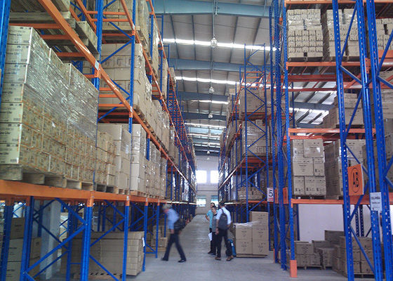 قفسه های ذخیره سازی فولادی صنعتی انتخاب شده معمولی کار سنگین 3000kg دوام