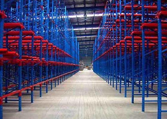 سیستم های بلند مدت قفسه های چند طبقه ای انبار حداکثر 4000kg/Lever