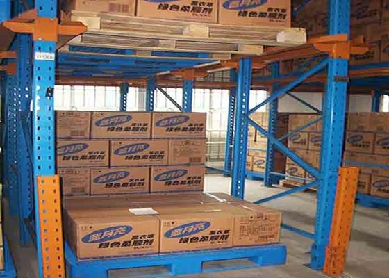 دستگاه های ذخیره سازی در قفسه های پالت ضد خوردگی سیستم های قفسه های پالت عقب