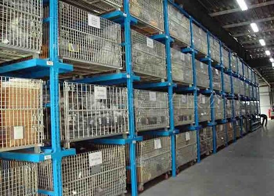 دستگاه های ذخیره سازی در قفسه های پالت ضد خوردگی سیستم های قفسه های پالت عقب