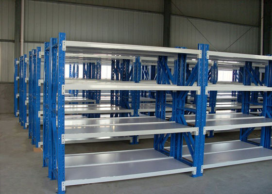 قفسه ذخیره سازی سبک 100kg-120kg/layer قفسه زاویه ای صنعتی