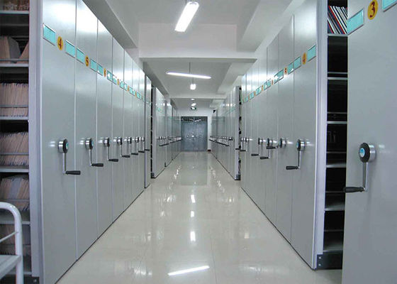 فلز جابجا فایل کابینت قفسه سیستم برای فایل کتابخانه / ذخیره کتاب
