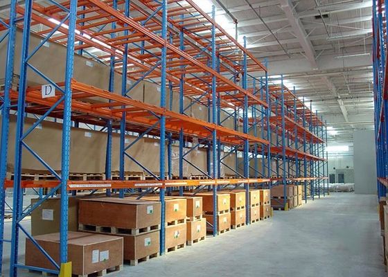 قفسه های پالت صنعتی سنگین چند طبقه، سیستم های قفسه های ذخیره سازی فولادی سرد