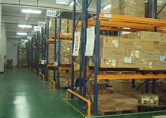 واحد های سیستم قفسه های ذخیره سازی پالت فلزی صنعتی 3000 کیلوگرم در هر سطح