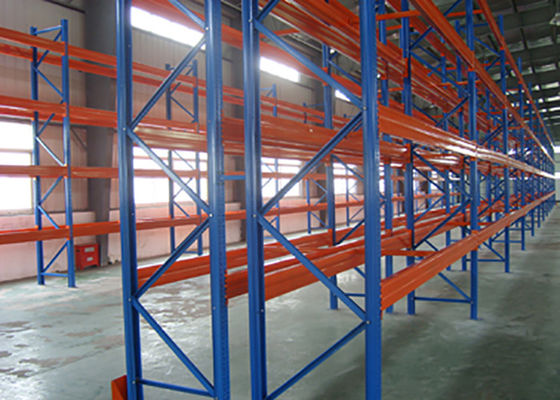 قفسه های ذخیره سازی فولاد صنعتی تنظیم پذیر 1000kg/pallet Double Deep Pallet Rack