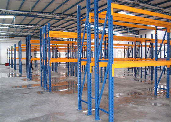 قفسه های ذخیره سازی فولاد صنعتی تنظیم پذیر 1000kg/pallet Double Deep Pallet Rack