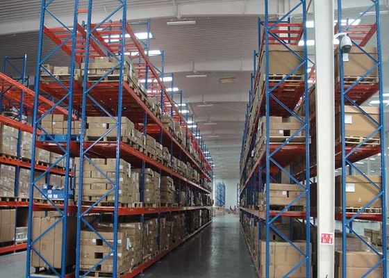 محافظت از خوردگی قفسه های فلزی صنعتی قفسه های سنگین فولادی برای انبار