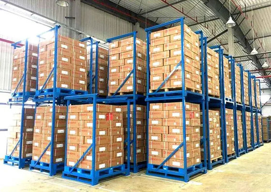 قفسه های متریال عمودی سفارشی، قفسه های ذخیره سازی فولادی
