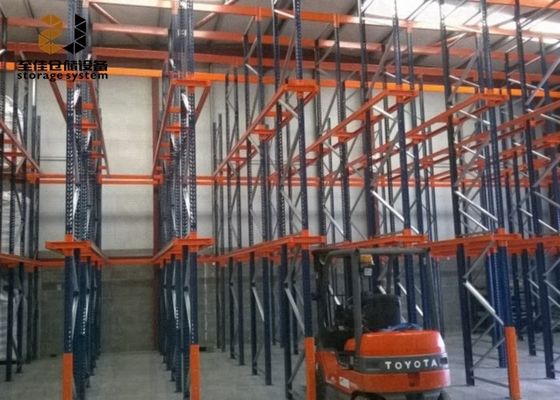 500-4000kg/pallet Drive In And Drive Through Racking اندازه سفارشی شده