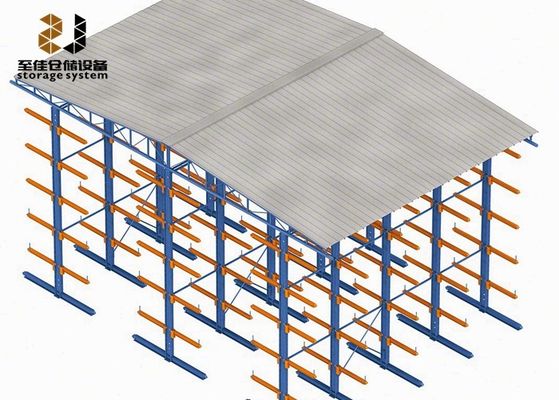 فولاد Q235 Cantilever Pallet Racking ضد خوردگی Cantilever Rack Arm ODM OEM