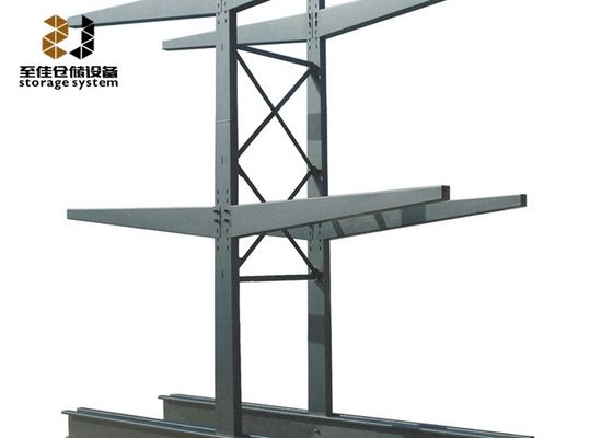 پوشش پودری Cantilever pallet Racking اندازه سفارشی با Safelock