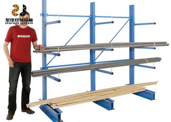 پوشش پودری 300-1800mm بازو حفاظت از خوردگی سیستم قفسه های انبار
