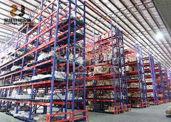 انبارهای انبار سنگین فلزی و مصالحه شده با حداکثر 4500kg در هر سطح