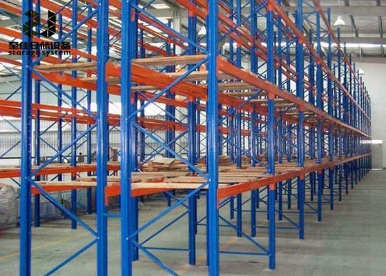 1000 تا 4500 کیلوگرم/پالت قفسه های ذخیره سازی سنگین چند سطح واحد های ذخیره سازی فلزی