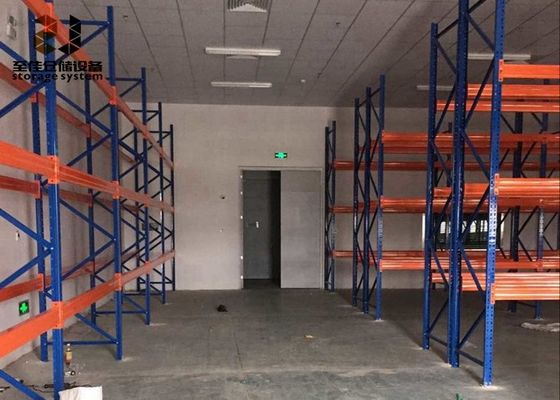 1000 تا 4500 کیلوگرم/پالت قفسه های ذخیره سازی سنگین چند سطح واحد های ذخیره سازی فلزی