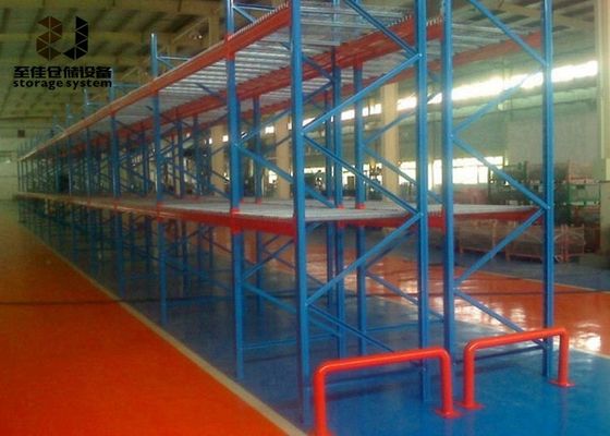 فولاد Q235 / Q345 حداکثر 4500 کیلوگرم در هر سطح سیستم های قفسه های پالت پوشیده با قدرت