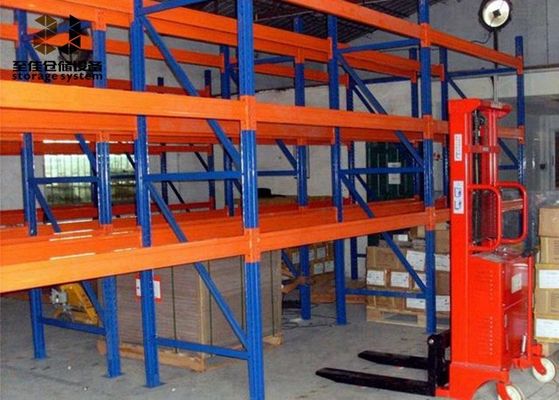 Q235 / Q345 استیل سنگین وظیفه قفسه های قفسه صنعتی سفارشی اندازه