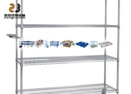 100kg-120kg / Layer آسان برای جمع آوری راه حل های بلندپایه چند سطح ، بلندپایه انبار