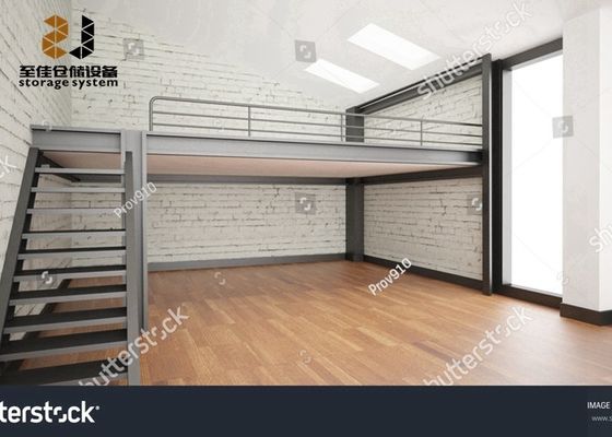500kg-1500kg/sqm سیستم های کفپوش فلزی میزانین پوستر اپوکسی پوشانده