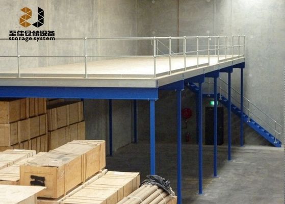 فولاد Q235 کف مزانين صنعتي، پوشش پودري انبار قفسه نيت