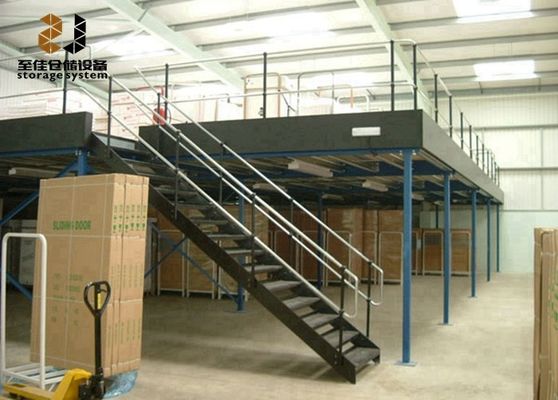 طبقه گالوانیزه گودام 500kg/sqm-1500kg/sqm برای دستکاری مواد