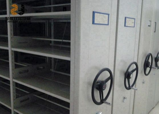 فولاد رول سرد 6 لایه جابجا کردن کابینت فایل قفسه سیستم پوشش پودری آسان جمع آوری