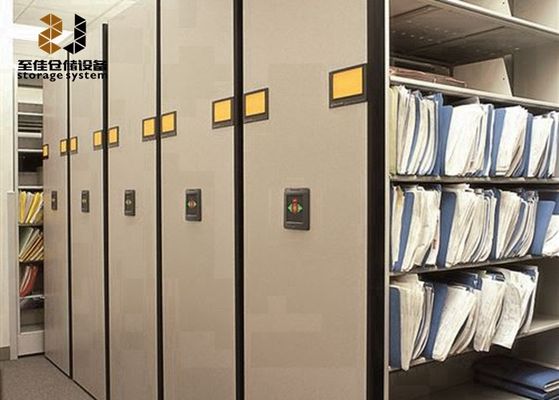 0.8 - 2.5 میلی متر کابینت های فایل های متحرک سیستم قفسه ای سیستم ذخیره سازی ضخامت بالا