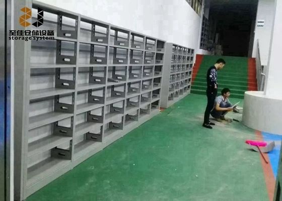 پوشش پودری سیستم های قفسه ای جمع آوری آسان سیستم های قفسه ذخیره سازی با چگالی بالا