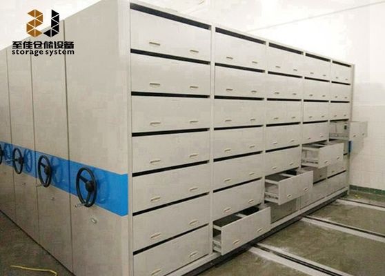 قفل ایمنی 6 لایه کابینت فایل های متحرک سیستم قفسه با گارانتی 5 سال