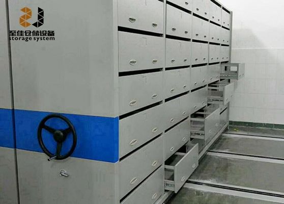 قفل ایمنی 6 لایه کابینت فایل های متحرک سیستم قفسه با گارانتی 5 سال