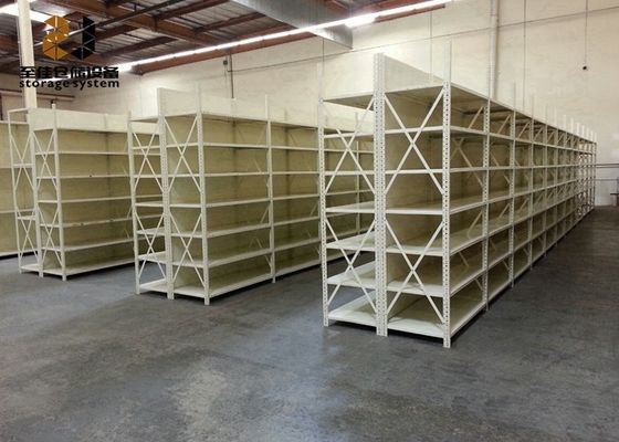 قفسه های ذخیره سازی فولادی صنعتی چند سطحی ODM / OEM رف پالت پشتیبانی شده از میزانین