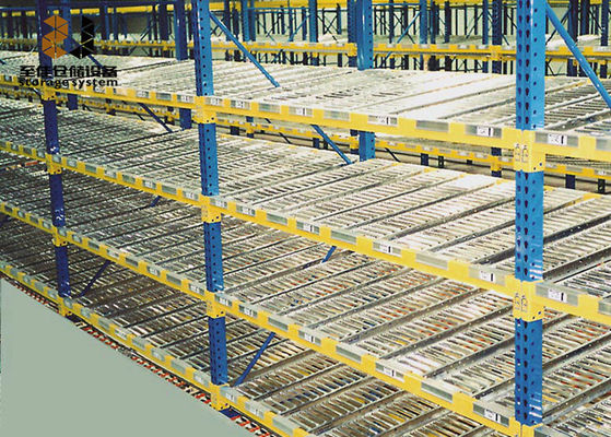قفسه های ذخیره سازی فولاد صنعتی Q235 با دوام حداکثر طول 1500kg سفارشی