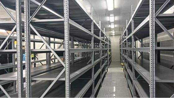 2-8 لایه ریک فولاد سبک با سوراخ پروانه طراحی ظرفیت بار تا 500 کیلوگرم / سطح