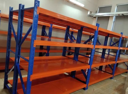100-200kg Super Light Duty Rack ذخیره سازی فولاد صاف لایه تنظیم پذیر 2-8