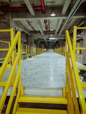 سکوی انبار سنگین تیرآهن I